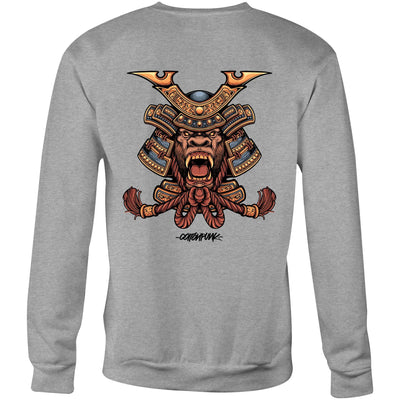 SPIRIT MONKEY - Mens Sweatshirt - BACK PRINT