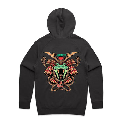 SPIRIT SNAKE - Mens Pocket Hoodie - BACK PRINT