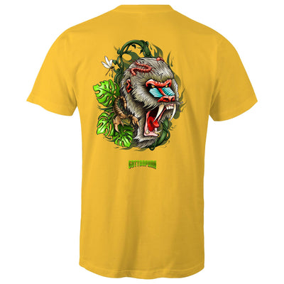 BABOON - Mens T-Shirt - BACK PRINT