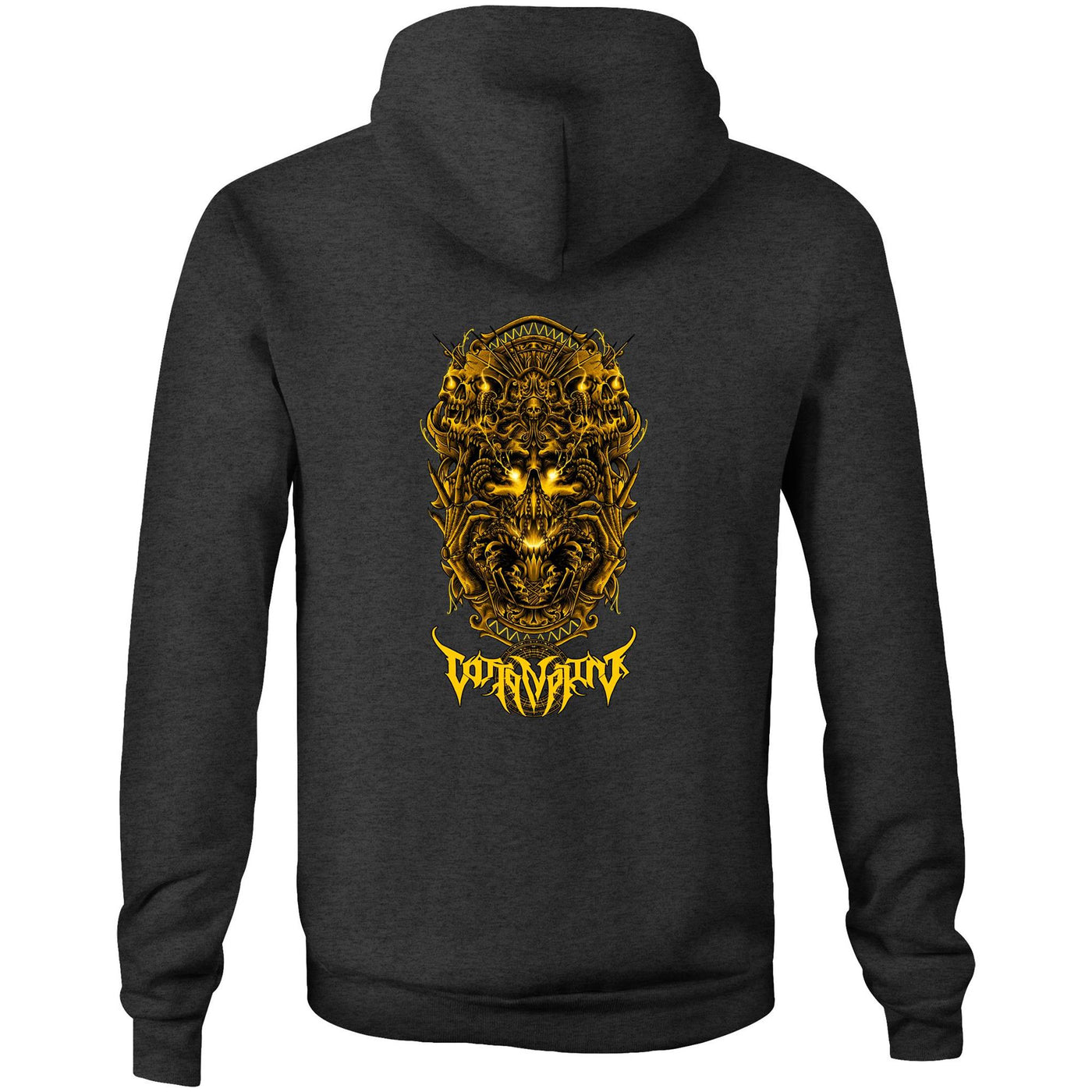 SCREAM IN THE DARK III - Mens Pocket Hoodie - BACK PRINT