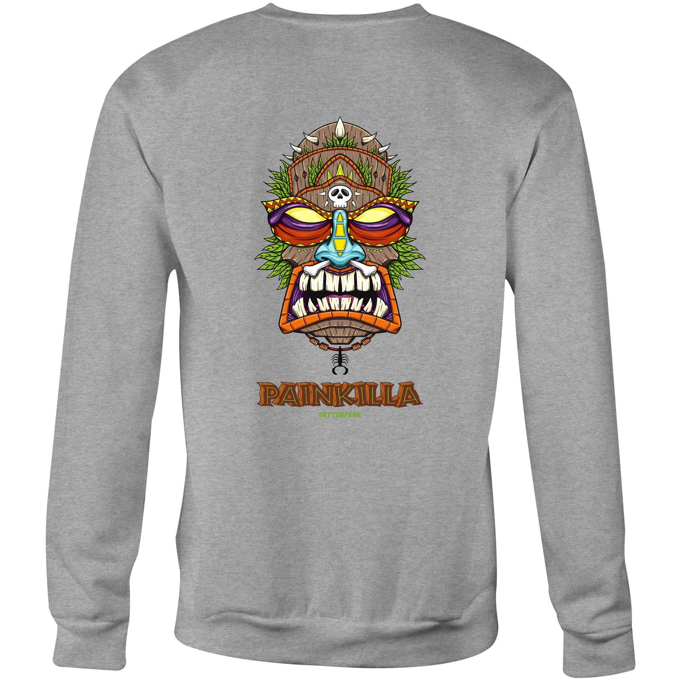 PAINKILLA - Mens Sweatshirt - BACK PRINT