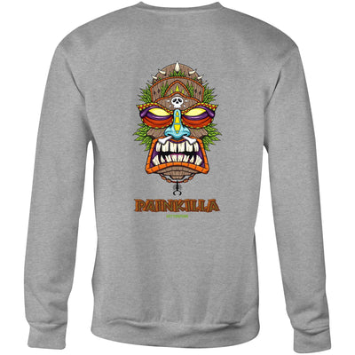 PAINKILLA - Mens Sweatshirt - BACK PRINT