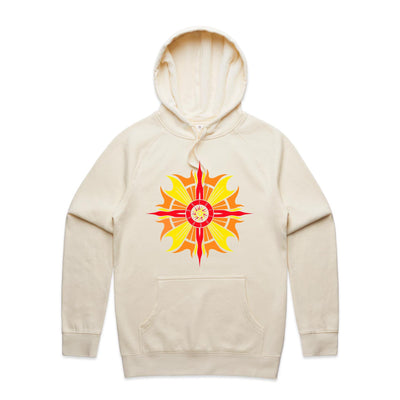 SUNDANCE II - Mens Pocket Hoodie - FRONT PRINT