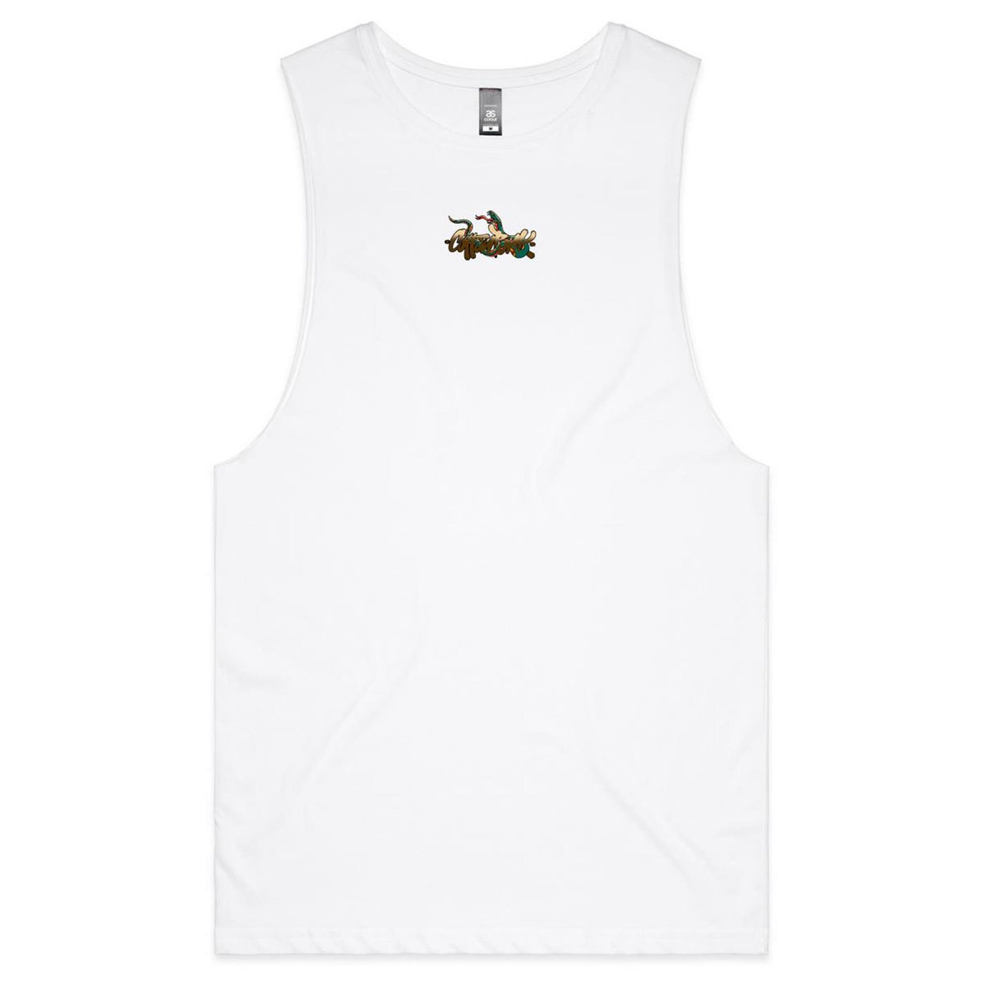 BUZZARD - Mens Sleeveless T-Shirt - BACK PRINT