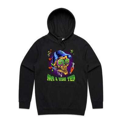 HAVE A NICE TRIP - Mens Pocket Hoodie - FRONT PRINT