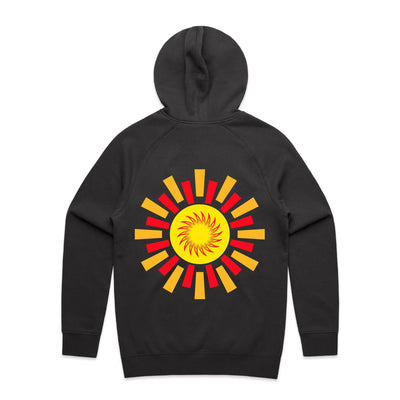 SUNDANCE II (R) - Mens Pocket Hoodie - BACK PRINT