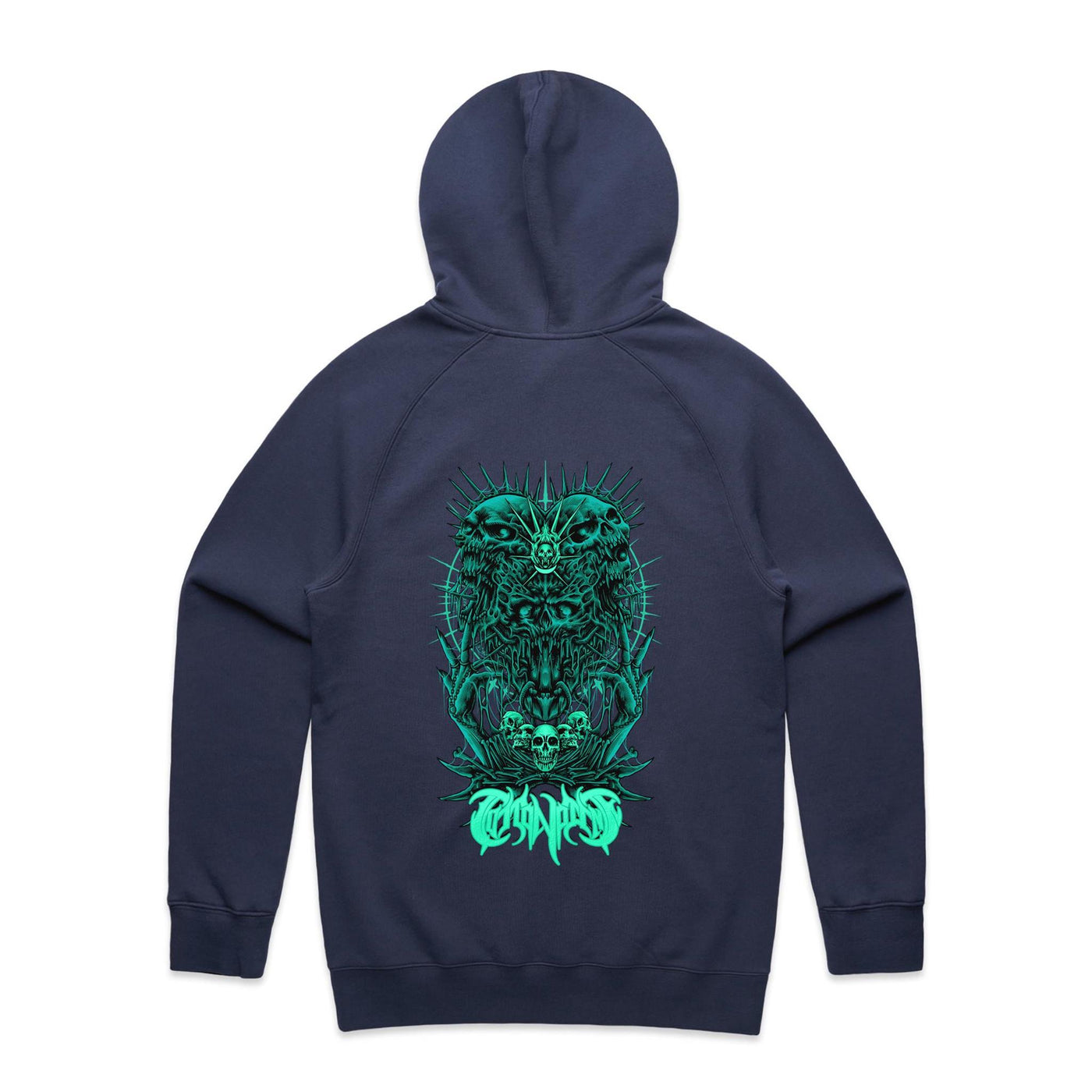 PARANOID II - Mens Pocket Hoodie - BACK PRINT