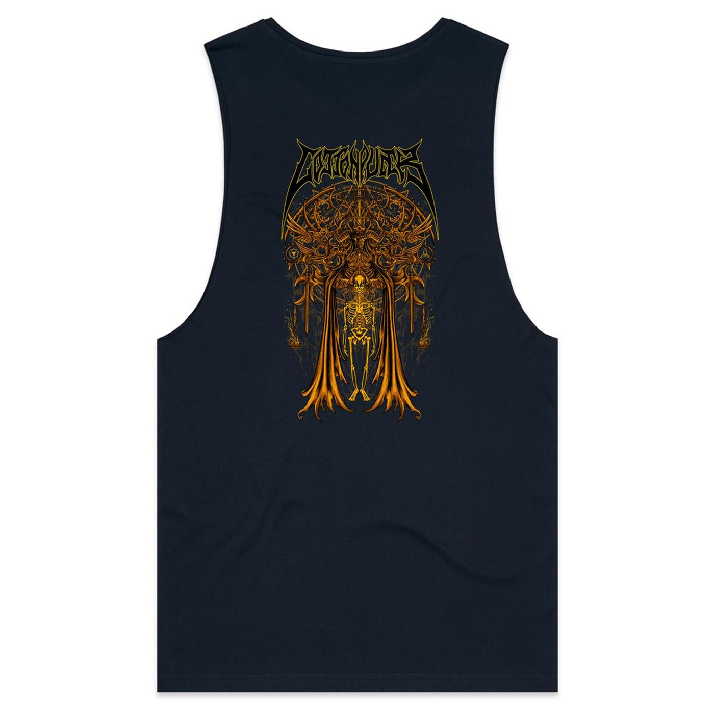 HELLEVATION IV - Mens Sleeveless T-Shirt - BACK PRINT