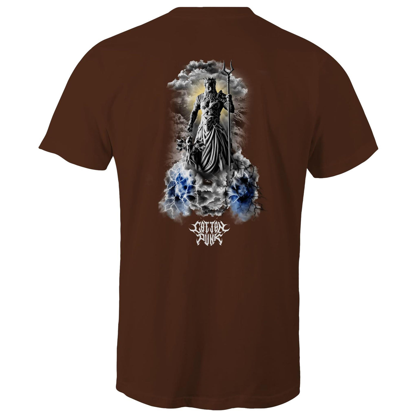 GOD WARRIOR - Mens T-Shirt - BACK PRINT