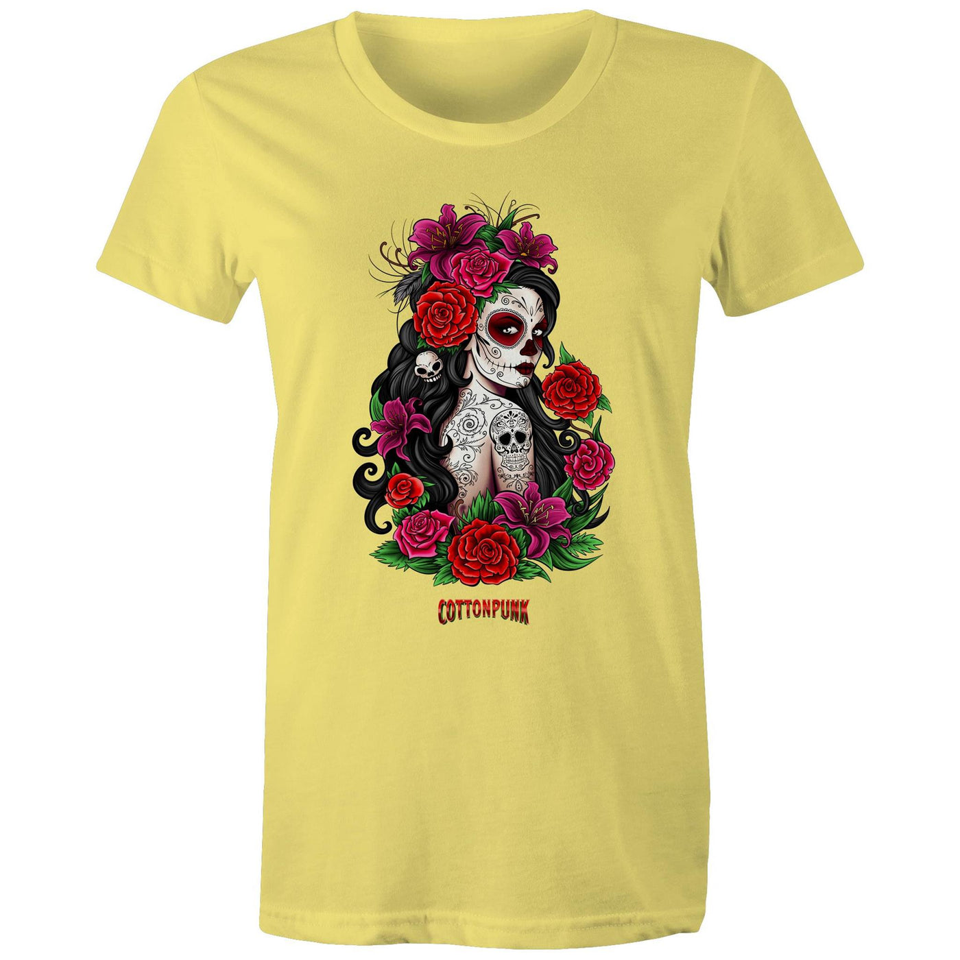 EL AMOR NUNCA MUERE - Womens T-Shirt - FRONT PRINT