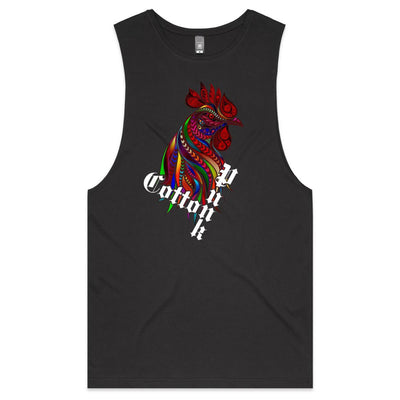 BIG C - Mens Sleeveless T-Shirt - FRONT PRINT