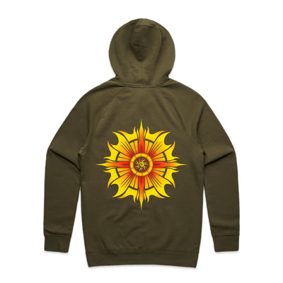 SUNDANCE - Mens Pocket Hoodie - BACK PRINT