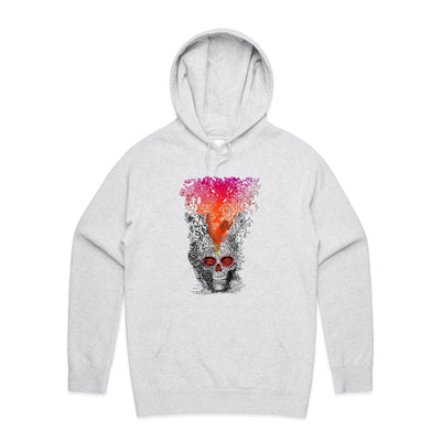 DIGITAL DETOX - Mens Pocket Hoodie - FRONT PRINT