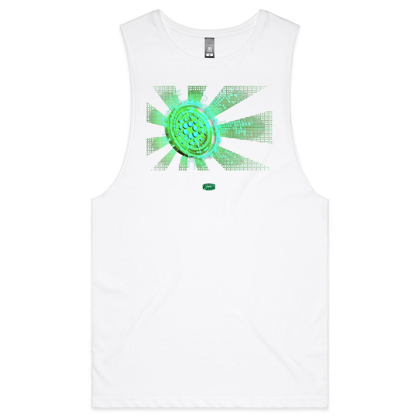 CARDANO III - Mens Sleeveless T-Shirt - FRONT PRINT