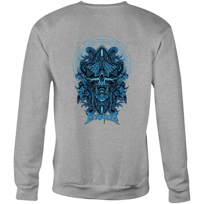 DEATHMOTH - Mens Sweatshirt - BACK PRINT