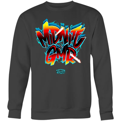 MIDNITE GMR - Mens Sweatshirt - FRONT PRINT