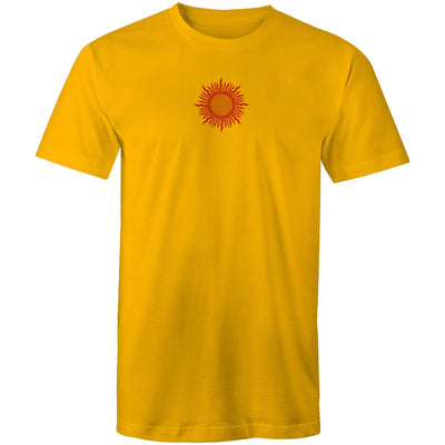 SUNSET VIBES - Mens T-Shirt - BACK PRINT