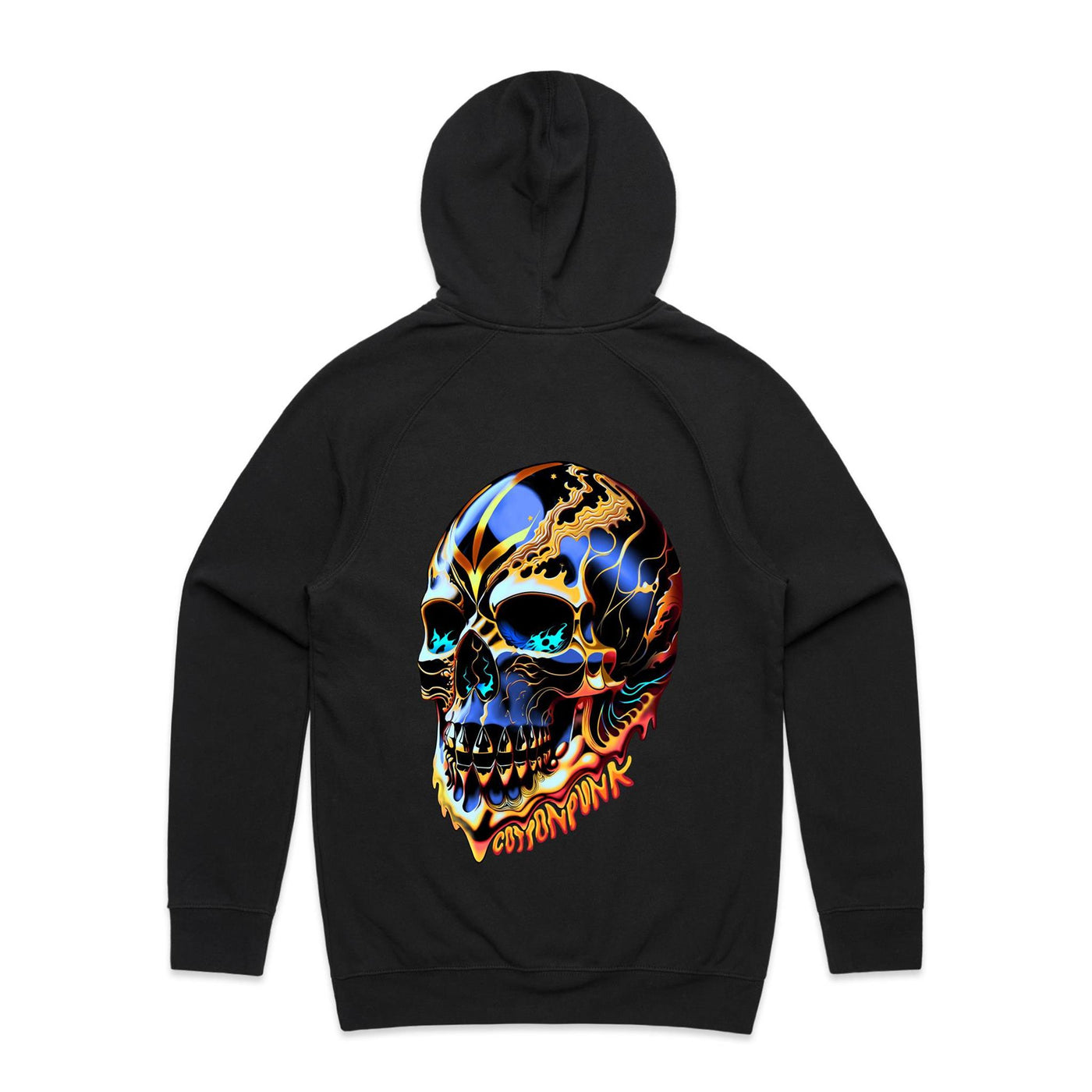 LUCID NIGHTMARE - Mens Pocket Hoodie - BACK PRINT