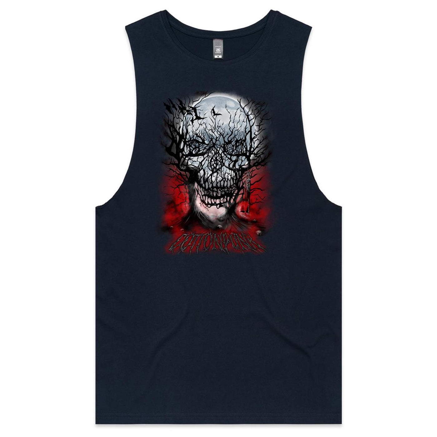 PIERCED SOUL - Mens Sleeveless T-Shirt - FRONT PRINT