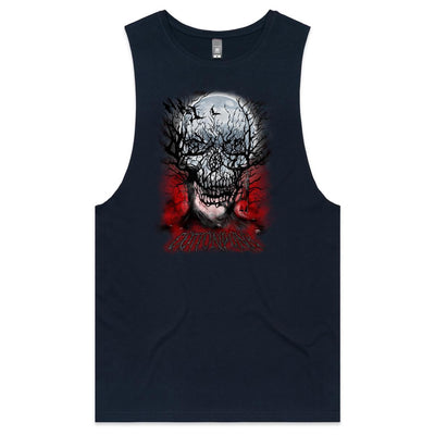 PIERCED SOUL - Mens Sleeveless T-Shirt - FRONT PRINT