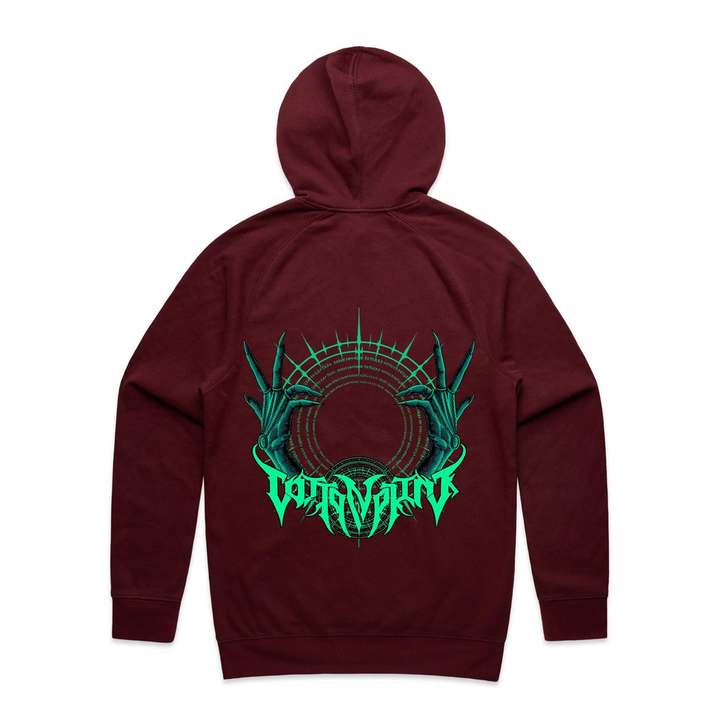 RISING II - Mens Pocket Hoodie - BACK PRINT