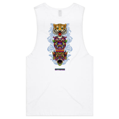 BALI SPIRITS - Mens Sleeveless T-Shirt - BACK PRINT