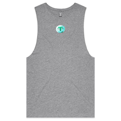 TETHER III - Mens Sleeveless T-Shirt - BACK PRINT