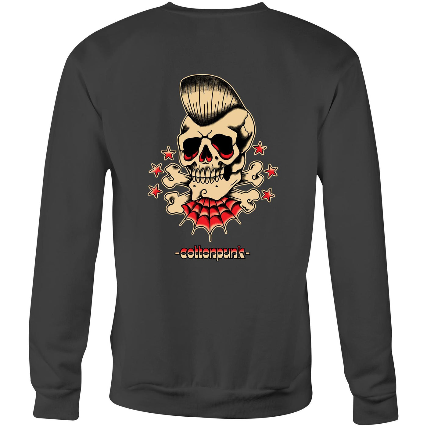 ELVIS IS NOT DEAD - Mens Sweatshirt - BACK PRINT