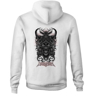 BLACK MAGIC - Mens Pocket Hoodie - BACK PRINT