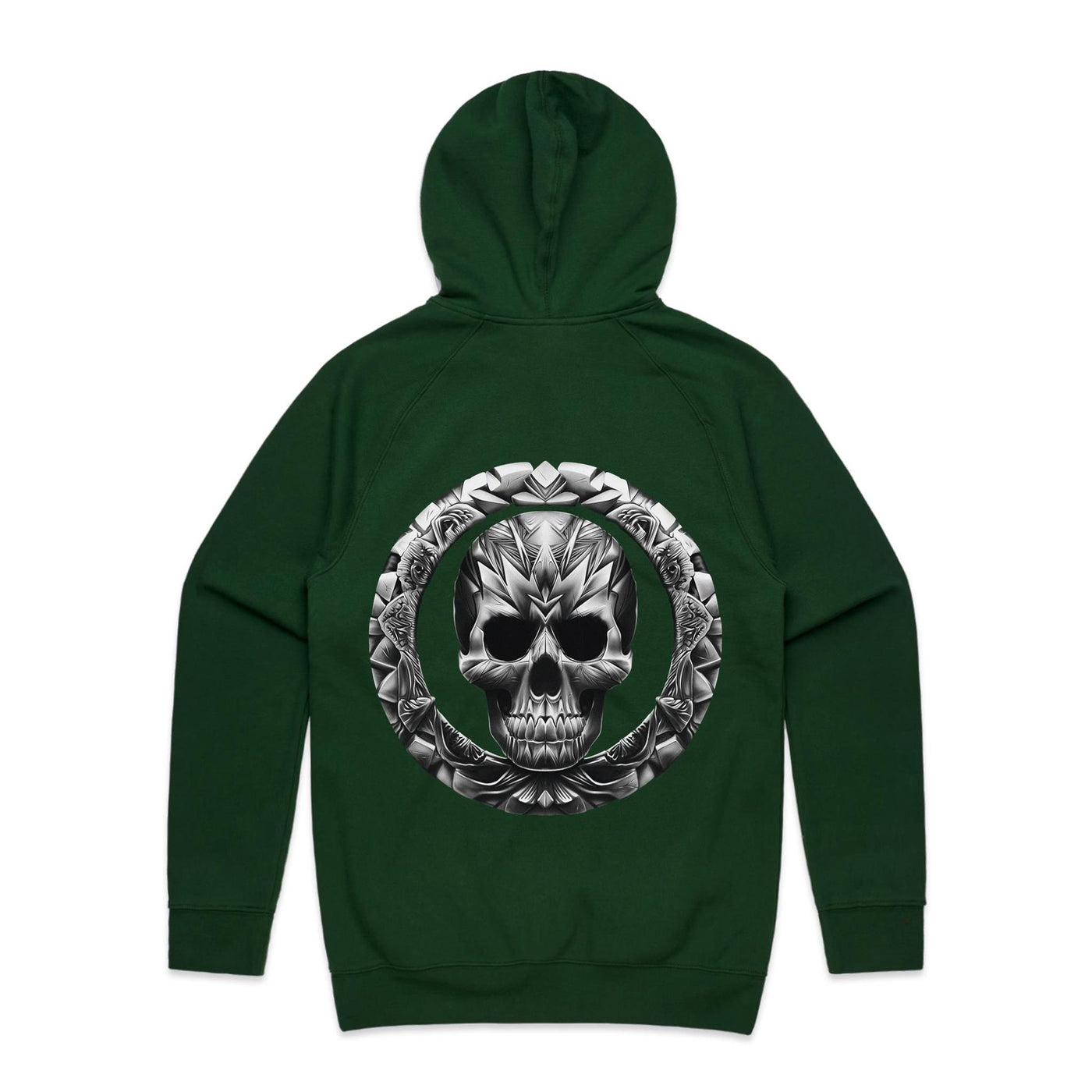 STONE COLD - Mens Pocket Hoodie - BACK PRINT