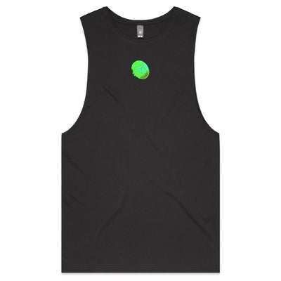 CARDANO III - Mens Sleeveless T-Shirt - BACK PRINT