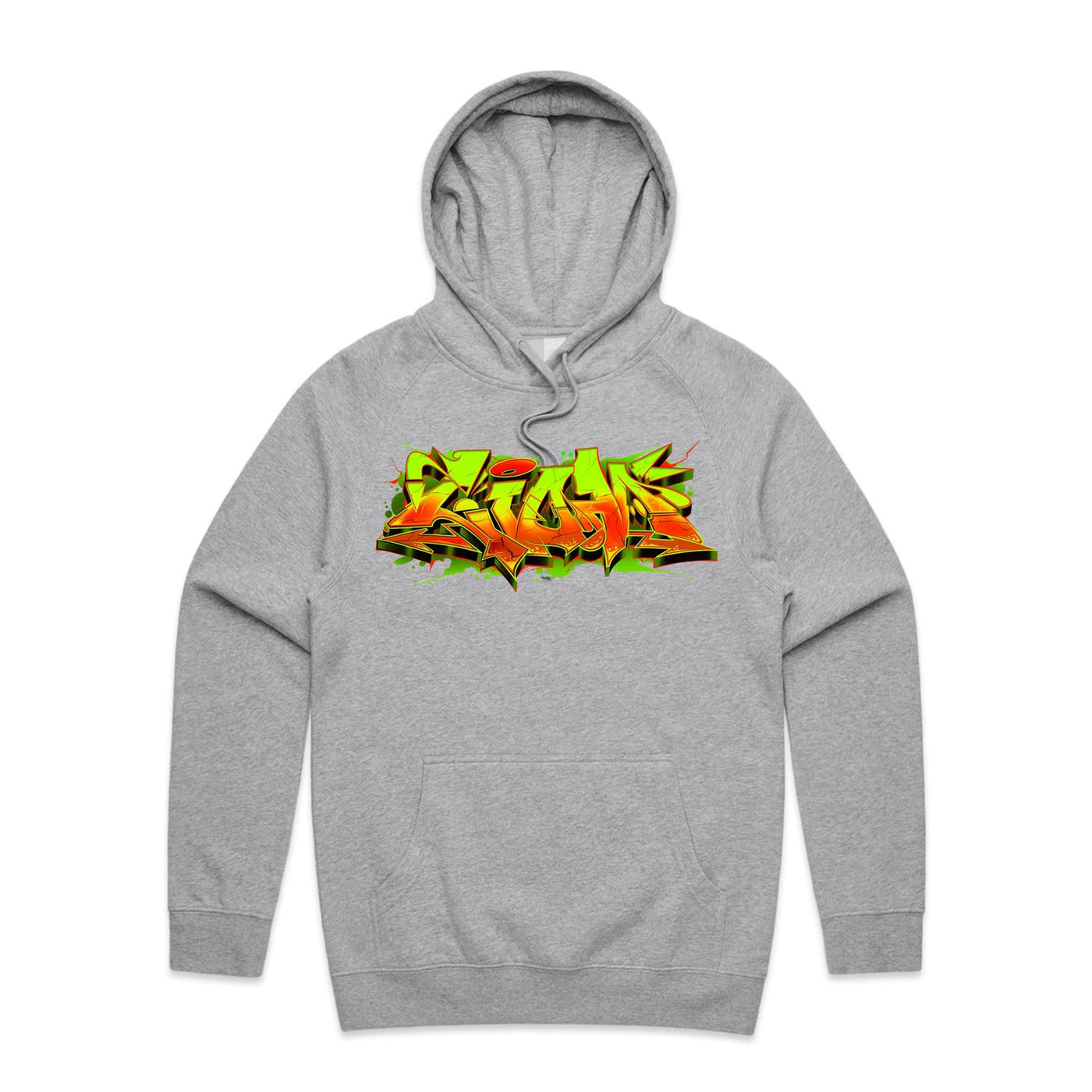 LION (R) - Mens Pocket Hoodie - FRONT PRINT