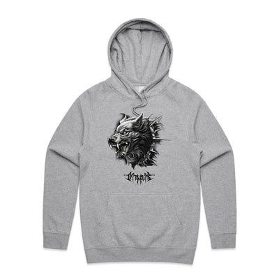 WEREWOLF - Mens Pocket Hoodie - FRONT PRINT