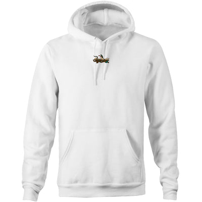 BUZZARD - Mens Pocket Hoodie - BACK PRINT