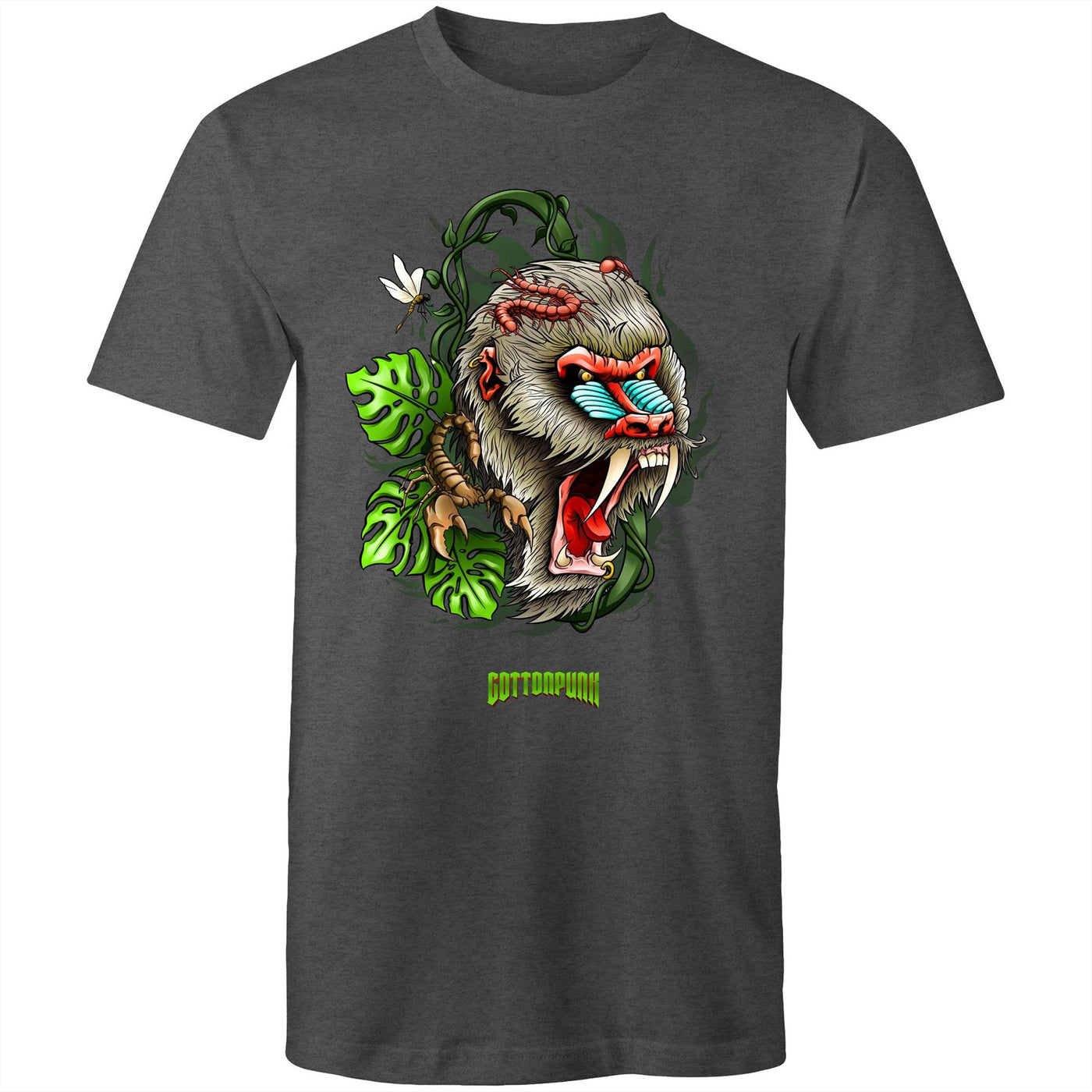 BABOON - Mens T-Shirt - FRONT PRINT