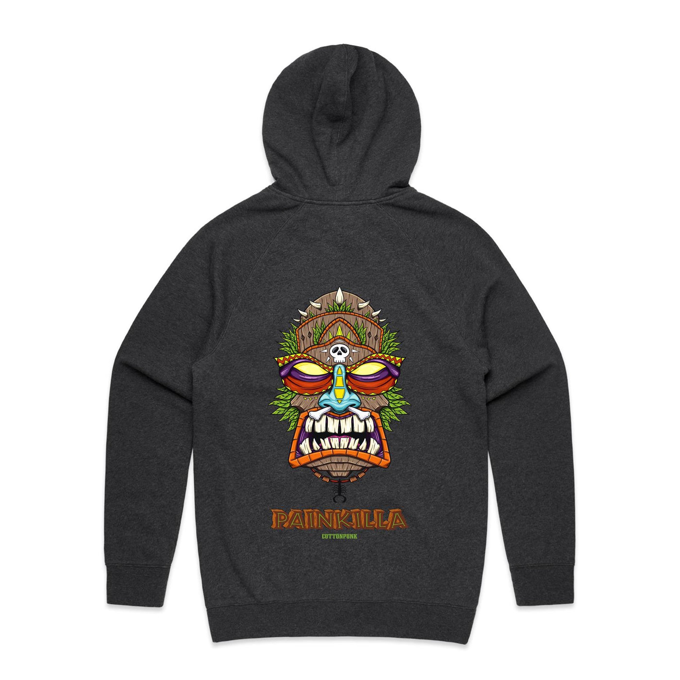 PAINKILLA - Mens Pocket Hoodie - BACK PRINT