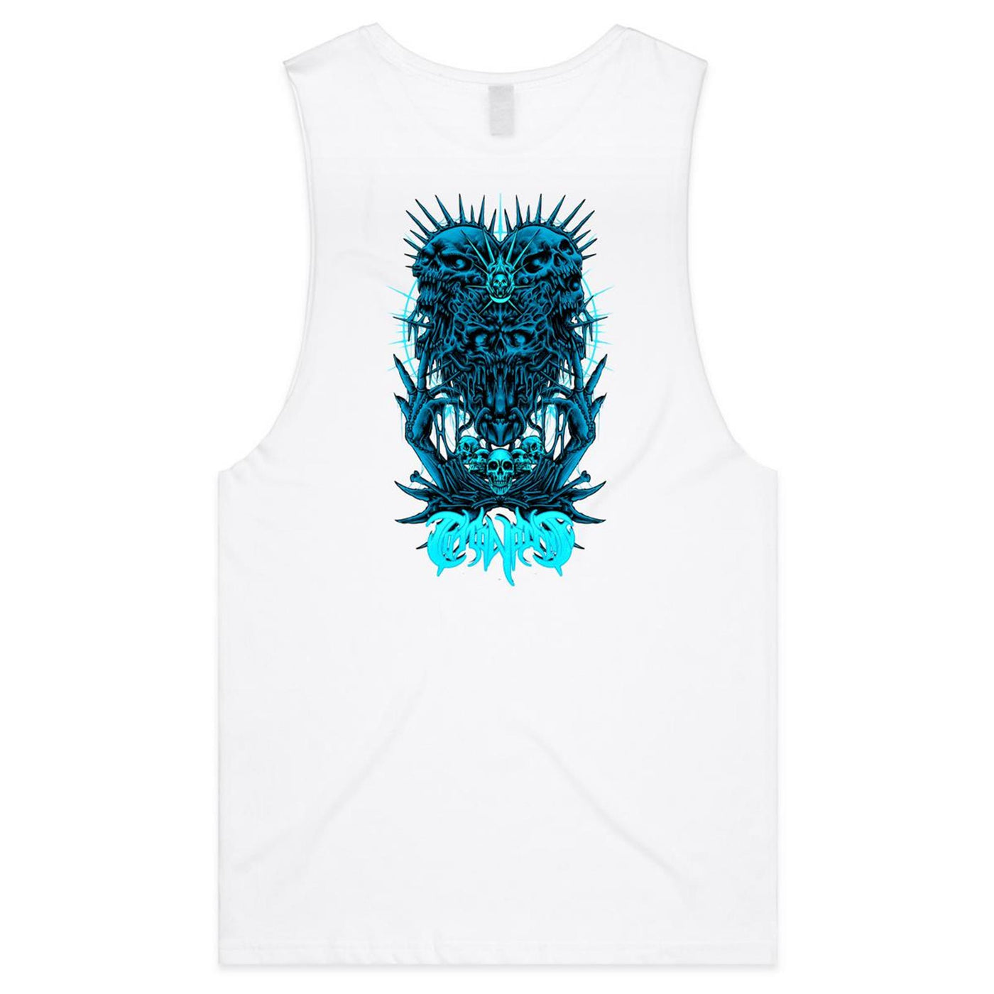 PARANOID - Mens Sleeveless T-Shirt - BACK PRINT