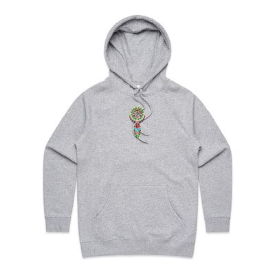 PAINKILLA (W) - Womens Pocket Hoodie - BACK PRINT