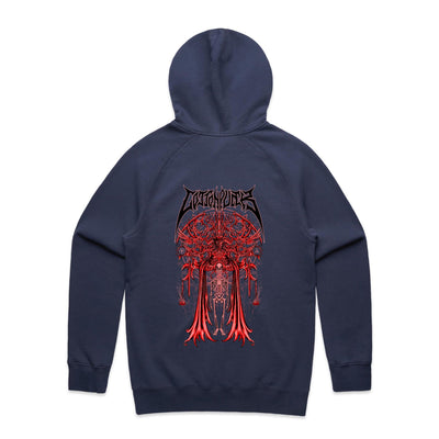 HELLEVATION - Mens Pocket Hoodie - BACK PRINT