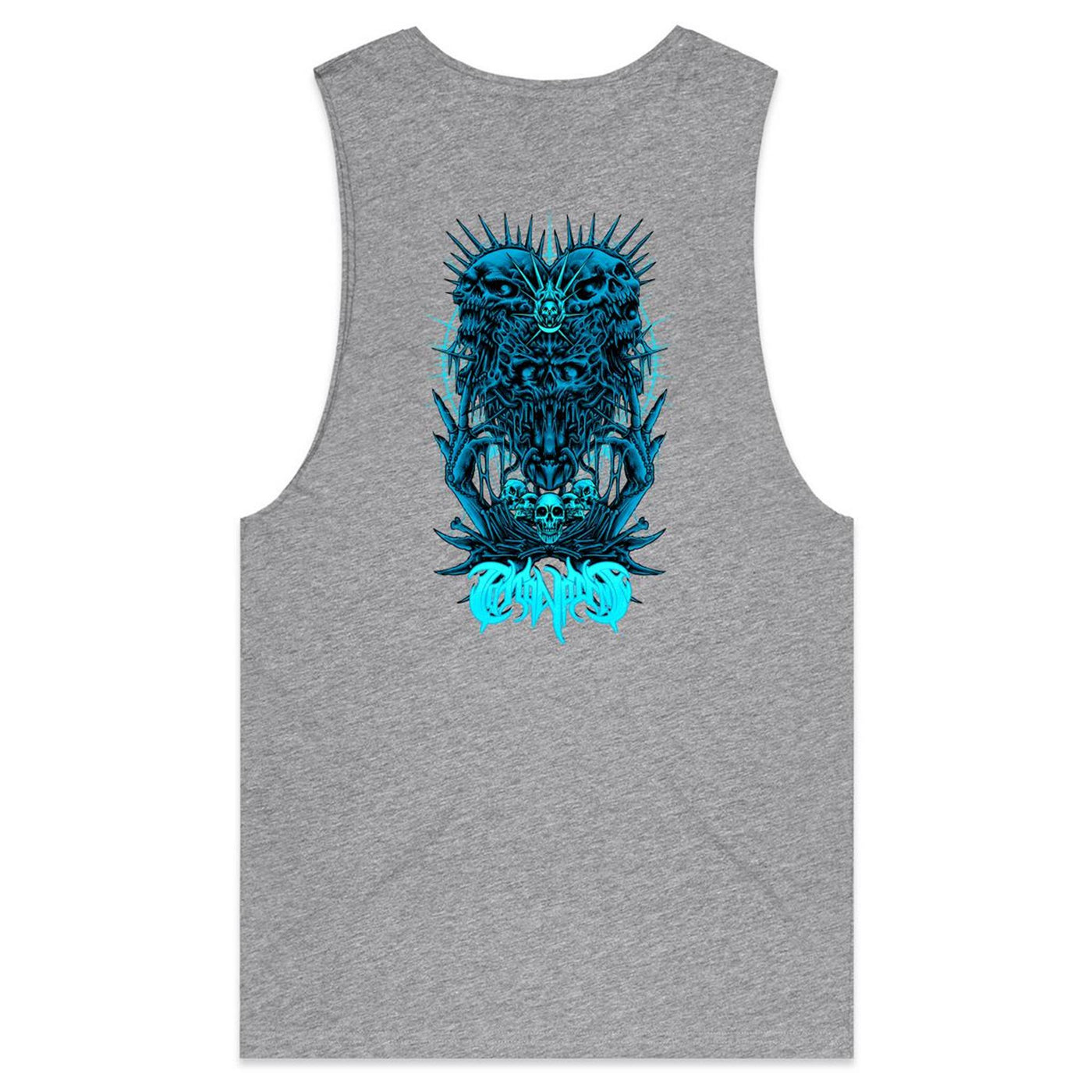 PARANOID - Mens Sleeveless T-Shirt - BACK PRINT