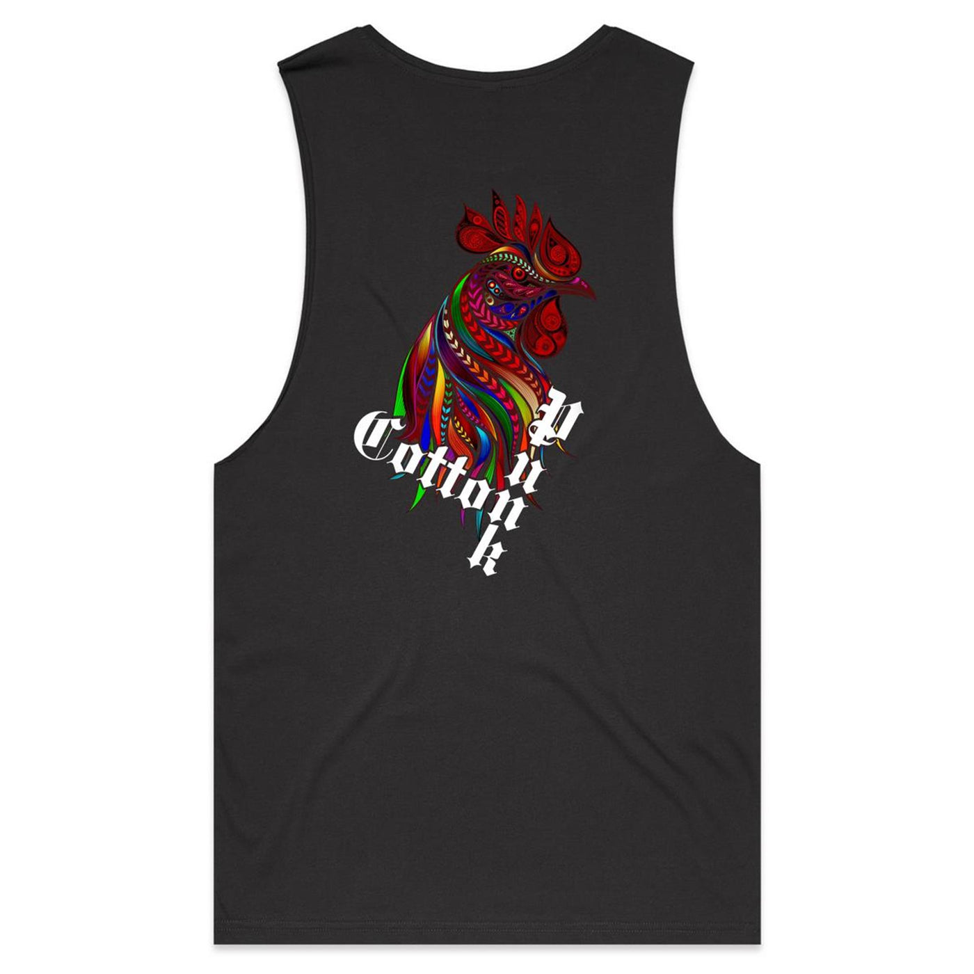 BIG C - Mens Sleeveless T-Shirt - BACK PRINT