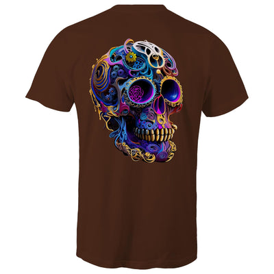 GEARS OF TIME - Mens T-Shirt - BACK PRINT