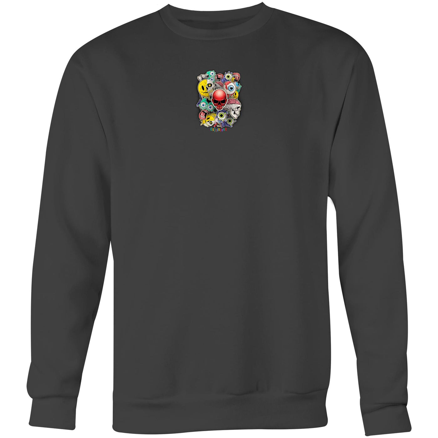 ROLLING SKULLS EXPERIENCE - Mens Sweatshirt - BACK PRINT