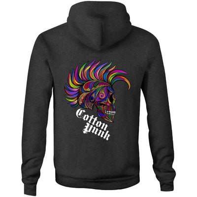 WT PUNK - Mens Pocket Hoodie - BACK PRINT