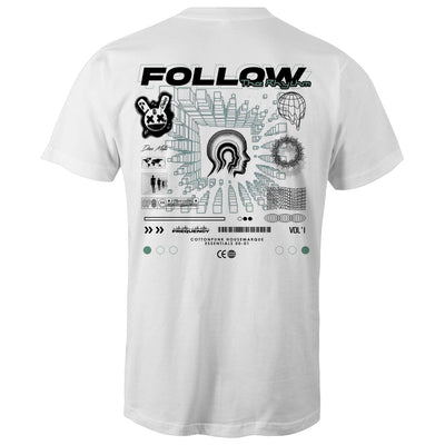 FREQUENCY - Mens T-Shirt - BACK PRINT