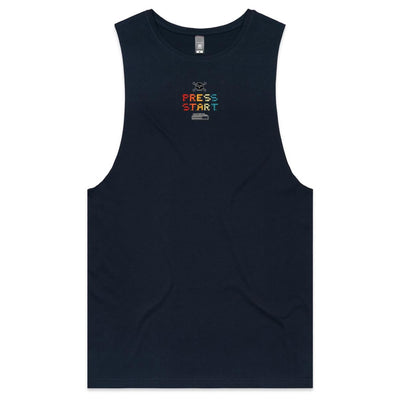 GAMING LEGEND - Mens Sleeveless T-Shirt - BACK PRINT