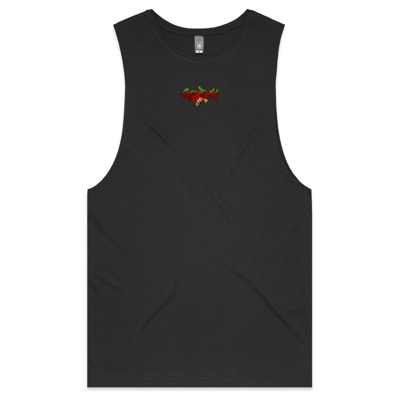 JUNGLE KING - Mens Sleeveless T-Shirt - BACK PRINT