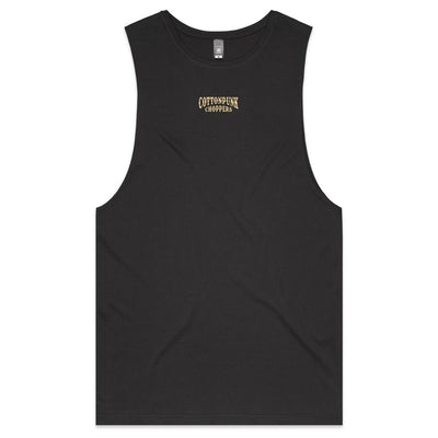 COTTONPUNK CHOPPERS - Mens Sleeveless T-Shirt - BACK PRINT