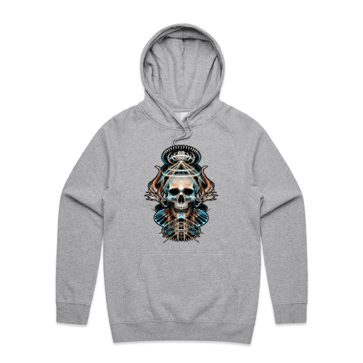 2experiMENTAL - Mens Pocket Hoodie - FRONT PRINT