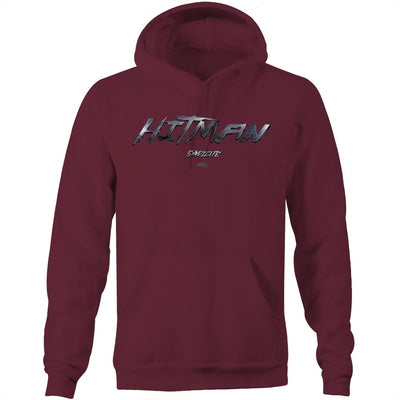 HITMAN - Mens Pocket Hoodie - FRONT PRINT